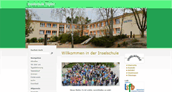 Desktop Screenshot of inselschule-toeplitz.eu